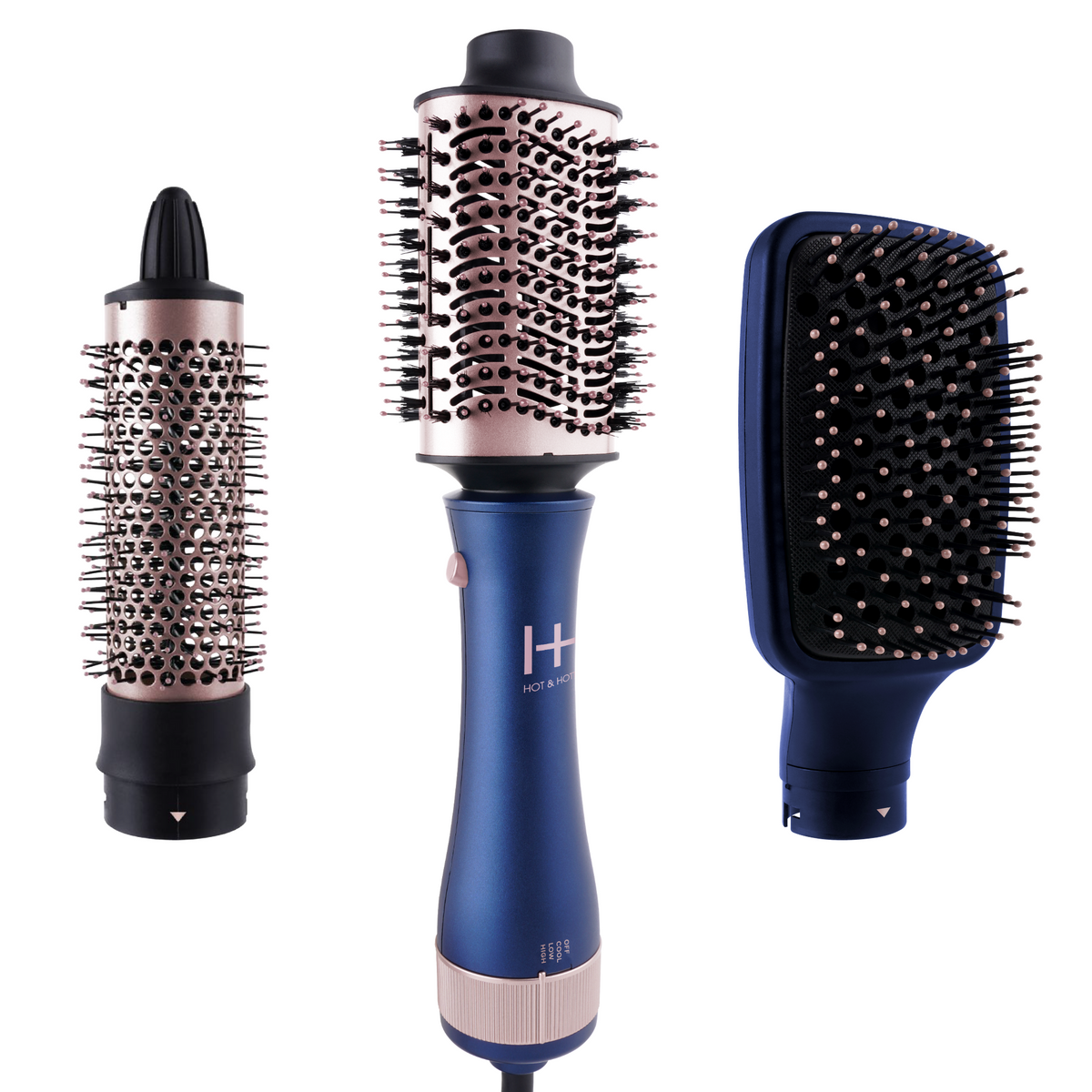 Hot Hotter All In One Interchangeable Hair Dryer Brush Annie International Inc