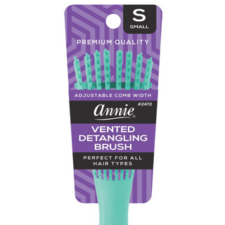 Annie Vented Detangler Brush Small 8 Row Asst Colors