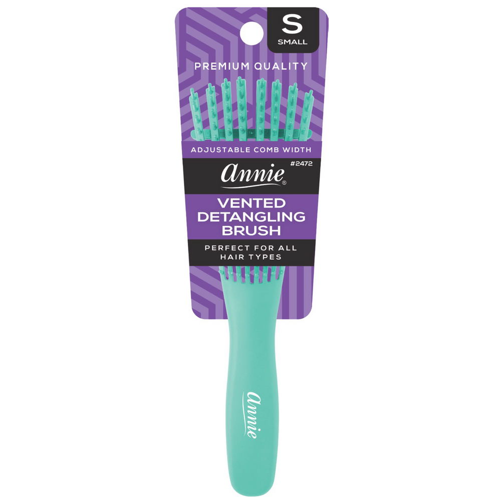 
                  
                    Cargar imagen en el visor de la galería, Annie Vented Detangler Brush Small 8 Row Asst Colors
                  
                