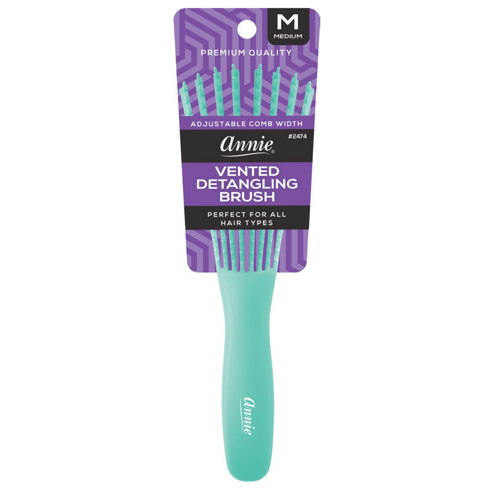 
                  
                    Cargar imagen en el visor de la galería, Annie Vented Detangler Brush Medium 8 Row Asst Colors
                  
                