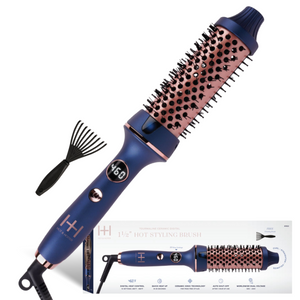 
                  
                    Load image into Gallery viewer, Hot &amp;amp; Hotter Tourmaline Ceramic Digital Hot Styling Brush 1.5&amp;quot; Blue
                  
                