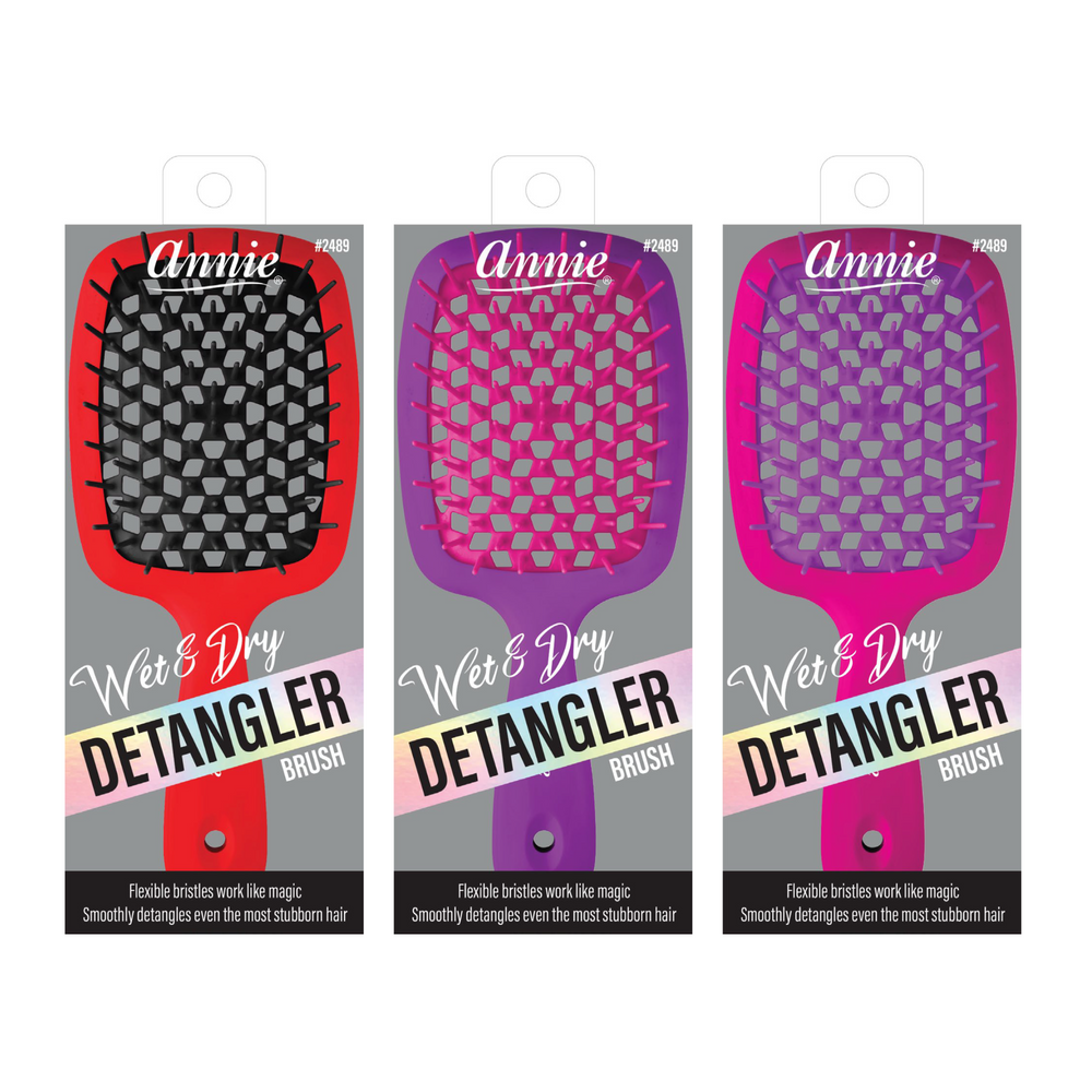 
                  
                    갤러리 뷰어에 이미지 로드, Annie Wet &amp;amp; Dry Detangling Hair Brush
                  
                