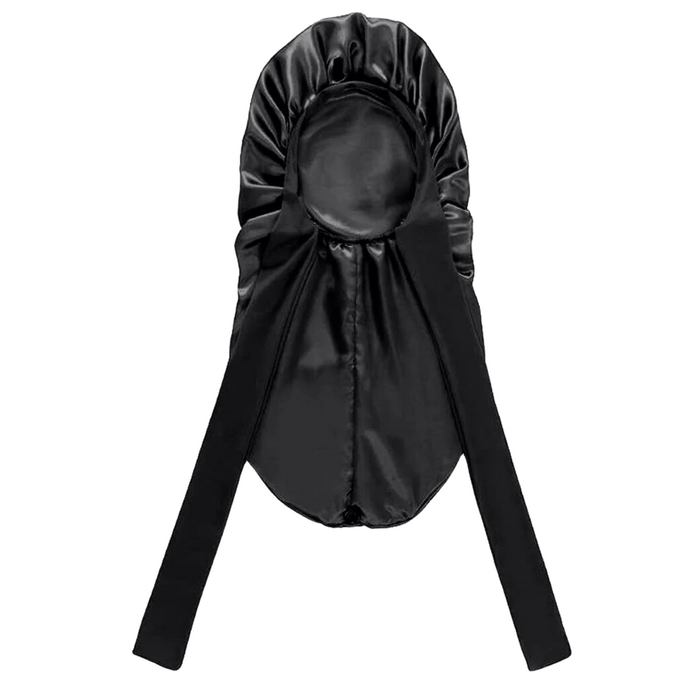 
                  
                    Load image into Gallery viewer, Ms. Remi Silky Wide Edge Strap Day &amp;amp; Night Cap, Braid Black
                  
                