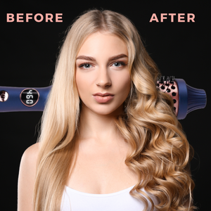 
                  
                    Load image into Gallery viewer, Hot &amp;amp; Hotter Tourmaline Ceramic Digital Hot Styling Brush 1.5&amp;quot; Blue
                  
                