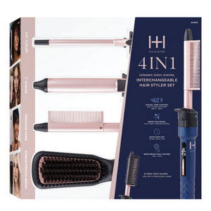 
                  
                    Cargar imagen en el visor de la galería, Hot &amp;amp; Hotter 4 in 1 Ceramic lonic Digital Interchangeable Hair Styler
                  
                