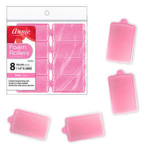 
                  
                    Load image into Gallery viewer, Annie Foam Rollers X-Large 8Ct Pink
                  
                