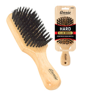 Annie Hard Club Brush Boar & Nylon Bristle