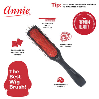 Annie Wire Cushion Wig Brush