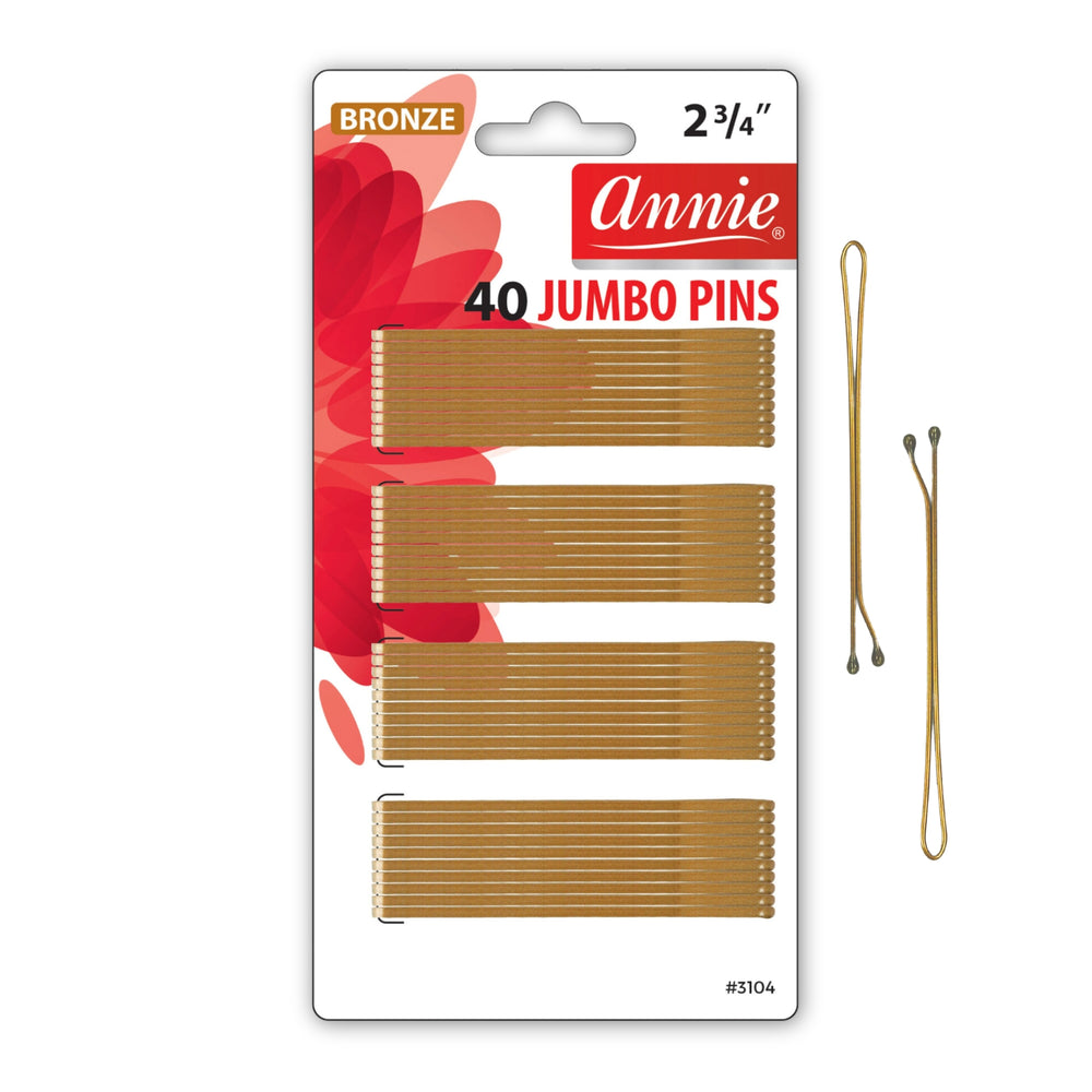 Annie Roller Pins 2 3/4In 40ct bronze