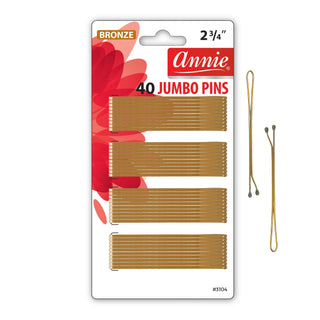 Annie Roller Pins 2 3/4In 40ct bronze