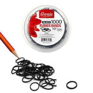 
                  
                    Load image into Gallery viewer, Annie Rubber Bands 1000Ct Black
                  
                