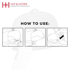 
                  
                    Load image into Gallery viewer, Hot &amp;amp; Hotter Large Salon Portable Hood Dryer
                  
                