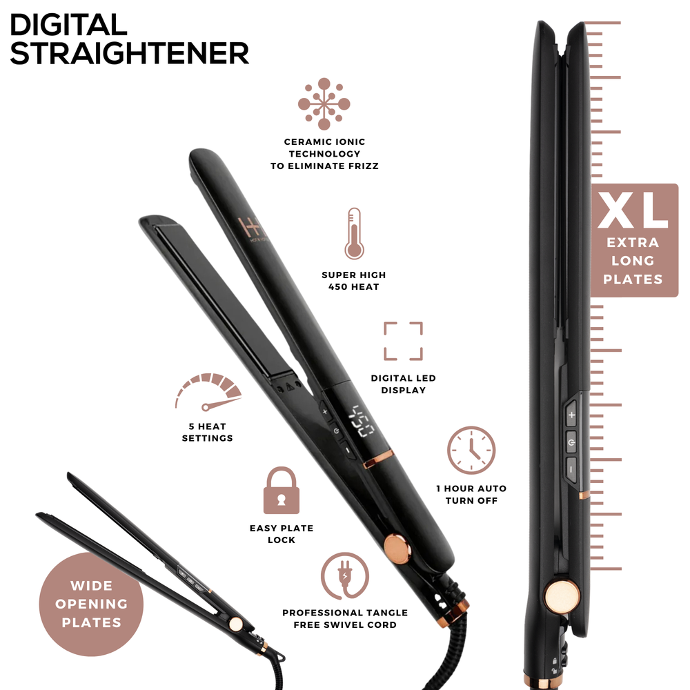 
                  
                    Load image into Gallery viewer, Hot &amp;amp; Hotter Dangerous Styles: Interchangeable Dryer Brush, Flat Iron &amp;amp; Curling Iron
                  
                