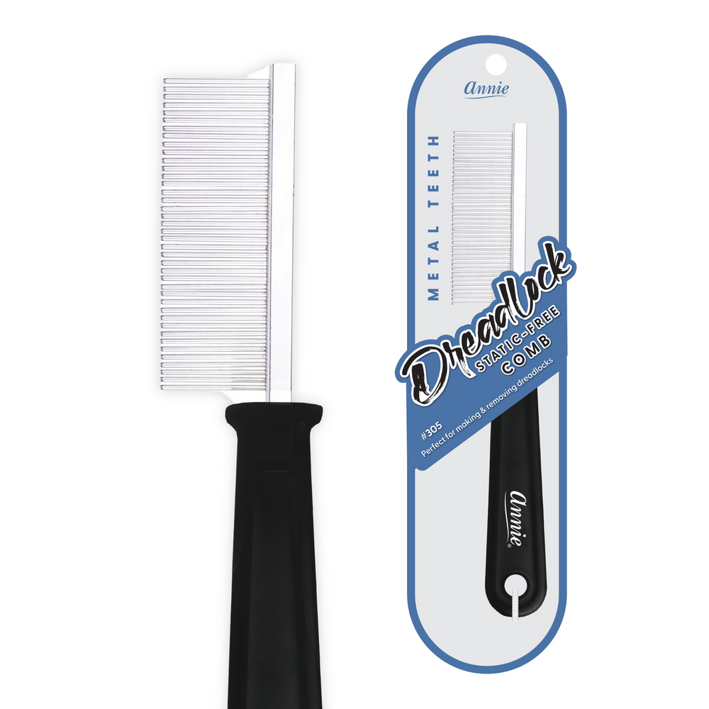 Annie Dreadlock Comb Black