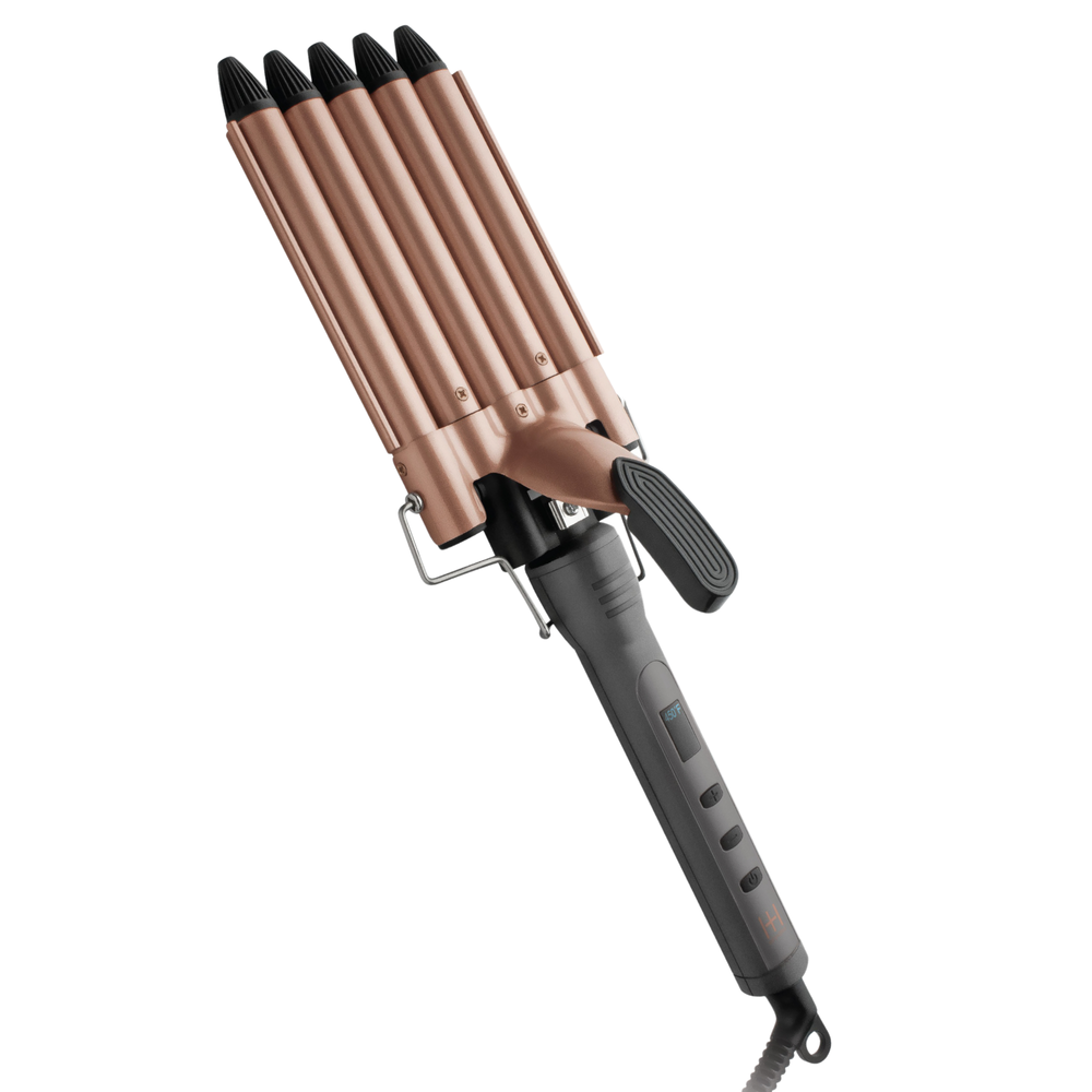 
                  
                    Load image into Gallery viewer, Hot &amp;amp; Hotter Dangerous Styles: Interchangeable Dryer Brush, Flat Iron &amp;amp; Curling Iron
                  
                