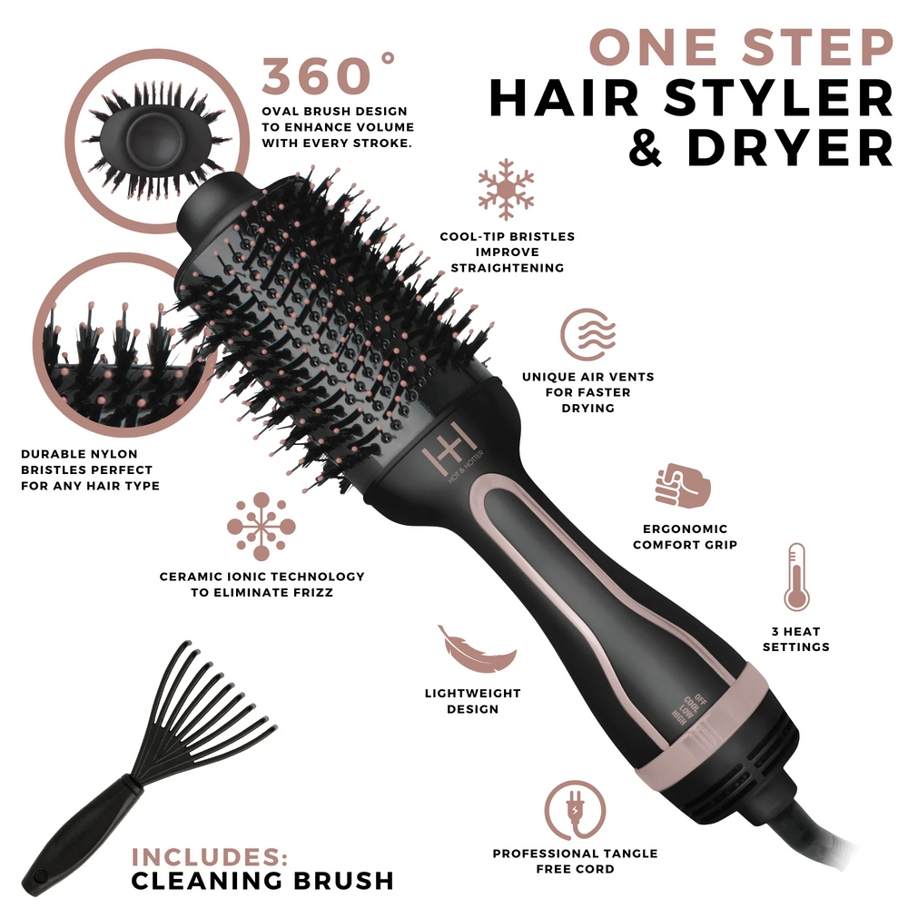 
                  
                    갤러리 뷰어에 이미지 로드, Hot &amp;amp; Hotter Turn-Up The Volume Bundle: One Step Styler Dryer, Flat Iron &amp;amp; Hot Rod Wand
                  
                