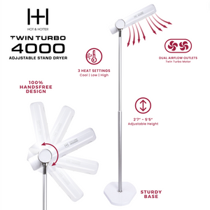 
                  
                    갤러리 뷰어에 이미지 로드, Hot &amp;amp; Hotter Twin Turbo 4000 Adjustable Handsfree Stand Dryer
                  
                