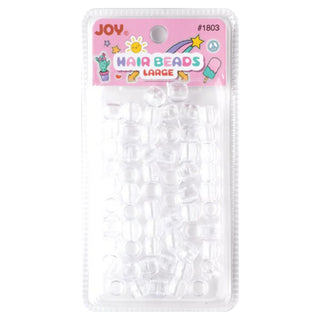 Joy Cuentas De Pelo Grandes 60Ct Transparente