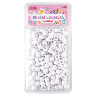 Joy Cuentas De Pelo Grandes 240Ct Blanco