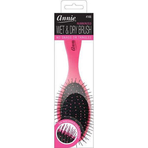 Pink Detangling Hairbrush for Wet and Dry Hair