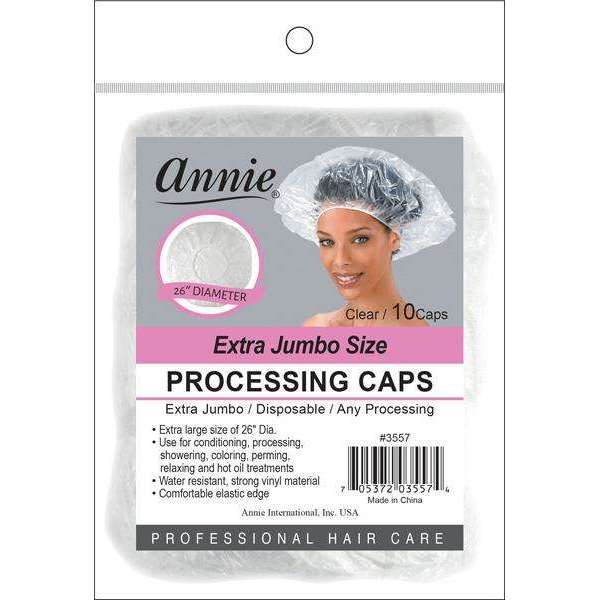 Annie Extra Jumbo Size Processing Cap 10pc Bonnets Annie   