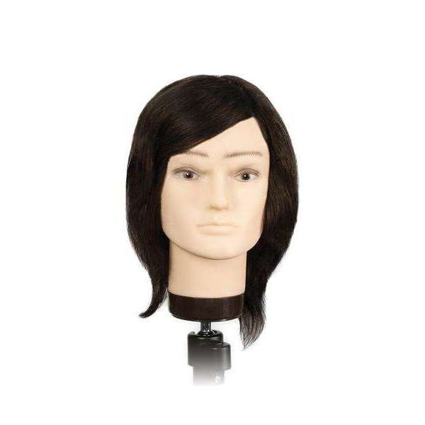 Annie 100% Human Hair Mannequin Head (18inch - 20inch)