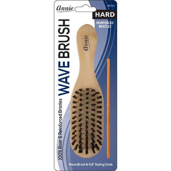 Natural Bristle Half-Hard Washout Brush 10-1/4 Long With Wood