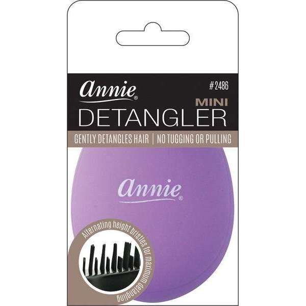 Annie Mini Detangler Brush Purple Brushes Annie   