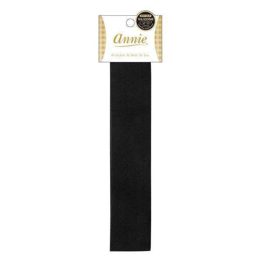 Annie Non-Slip Headband Black Silicone Lining 4.5cm Wide Headbands Annie   