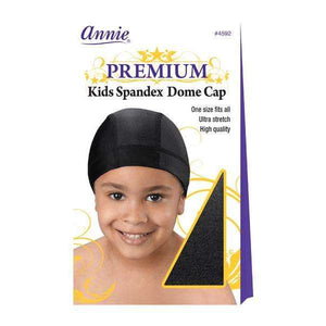 Annie Premium Kid Spandex Dome Cap Black – Annie International