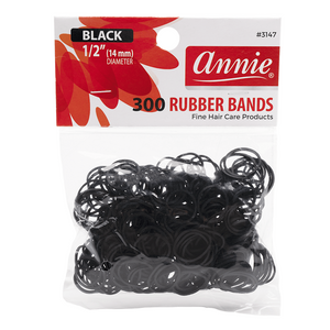 
                  
                    Cargar imagen en el visor de la galería, Annie Rubber Bands 300Ct Black Rubber Bands Annie   
                  
                