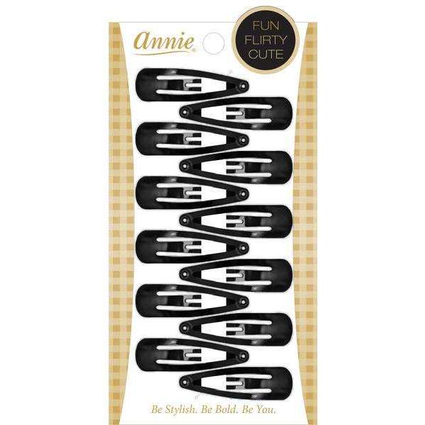 Annie Snap Clip Black Hair Clips Annie   