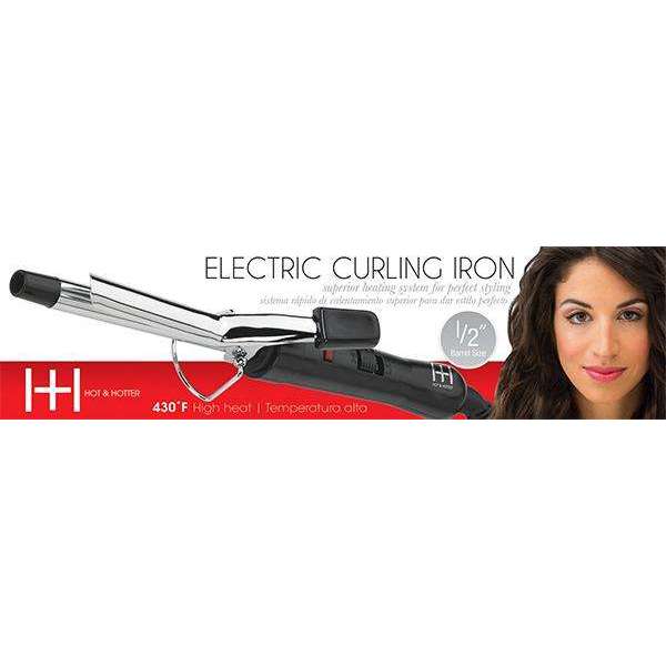 Hot & Hotter Electric Curling Iron 1/2 inch Curling Iron Hot & Hotter   