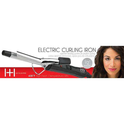 Hot & Hotter Electric Curling Iron 1/2 inch Curling Iron Hot & Hotter   