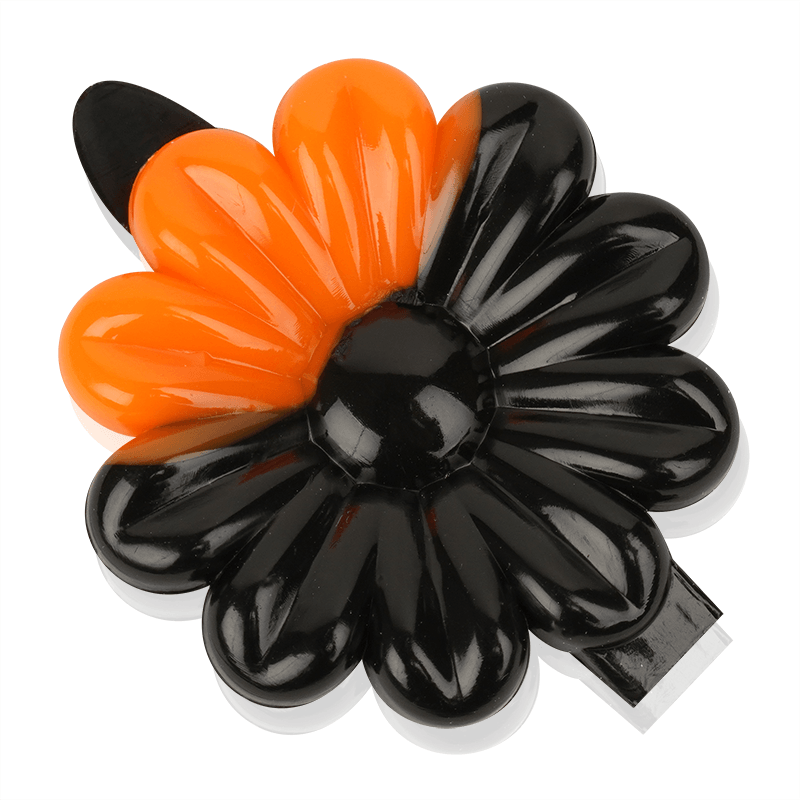 
                  
                    Cargar imagen en el visor de la galería, Joy Daisy Barrettes 12ct Black &amp;amp; Orange  Joy   
                  
                