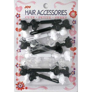 Joy Hair Barrettes 20ct Assorted Ribbon II – Annie International