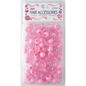 
                  
                    Cargar imagen en el visor de la galería, Joy Round Plastic Beads XL Two Tone Pastel Pink Beads Joy   
                  
                