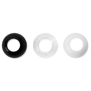 
                  
                    Cargar imagen en el visor de la galería, Joy Round Plastic Beads XX-Large Black, White, Clear Beads Joy   
                  
                