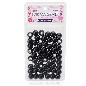 
                  
                    갤러리 뷰어에 이미지 로드, Joy Round Plastic Beads XX-Large Black Beads Joy   
                  
                