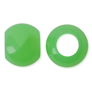 Joy XX-Large Glow In the Dark Hair Beads Green