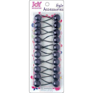 
                  
                    Load image into Gallery viewer, Joy Twin Beads Ponytailers 10Ct Navy Blue Ponytailers Joy   
                  
                