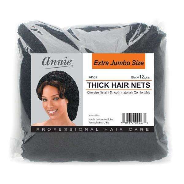 Ms. Remi Thick Hair Net Black – Annie International