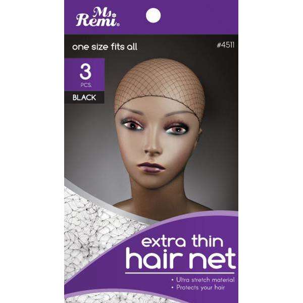 Ms. Remi Extra Thin Net 3Pc Black Annie International Inc