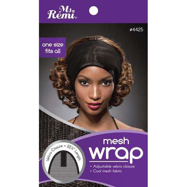 Ms. Remi Mesh Wrap Black Hair Care Wraps Ms. Remi   